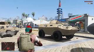 GTA 5 RDE 4.0.2 - Army Massacre + Ten Star Escape