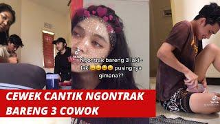 VIRAL  Cewek Cantik Tinggal Bareng 3 Cowok di Rumah Kontrakan Malah Dikecam Netizen