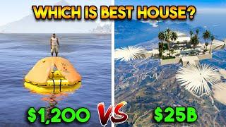GTA 5  CHEAP HOUSE VS EXPENSIVE HOUSE WHICH IS BEST?