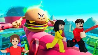 Yuta Dan Mio Dikejar Monster Hamburger Pemilik Toko  ROBLOX