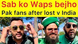 Pakistan fans crying emotional after lost against India  Pakistan fans reaction