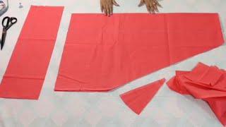 Wow Salwar in 2 meter of cloth 2 मीटर के कपड़े में सलवार How to cut and stitch salwar just in 2m