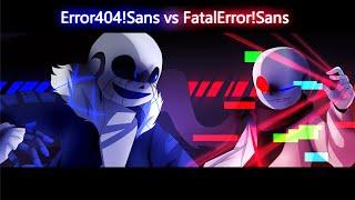 Error404Sans vs FatalErrorSans Animation