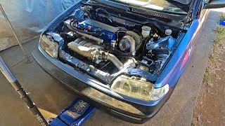 CHASING ANNOYING DRIVETRAIN NOISE  K20 Turbo EF Sedan