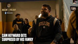 Pittsburgh Steelers Cam Heyward Gets Surprised by his Family   WPMOY presented by Nationwide