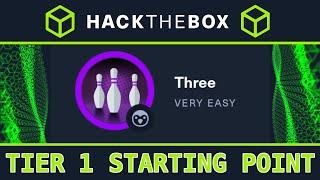 Tier 1 Three - HackTheBox Starting Point - Full Walkthrough