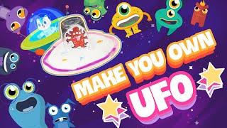  Space & Astronomy  Make your own UFO   Experiment  Art & Craft  Science for Kids