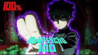 Mob going 100% Kageyama VS God Dimple  Mob Psycho 100