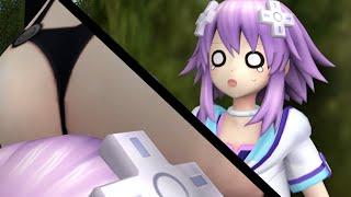 Iris Heart Fart Torture  Neptunia Girl Farting Animation