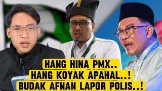 AFNAN HAMIMI ARAH BALACI LAPOR POLIS SERANG PERIBADI MP ALOR SETAR.