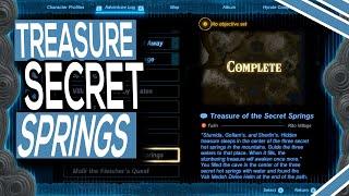 Treasure Of The Secret Springs Guide For Legend Of Zelda Tears Of The Kingdom