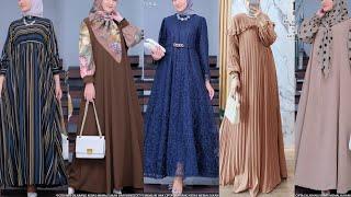 Spesial gamis lebaran masa kini  Model baju gamis terbaru 2023 2024