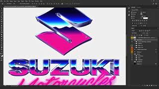 Outrun 80s Text Effect and Logo Style