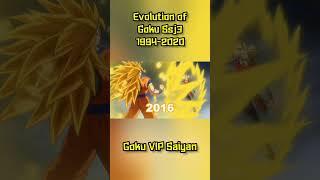 Evolution of Goku Ssj3