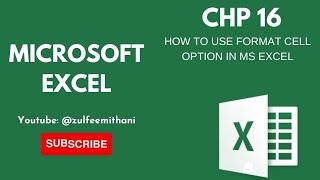 How to use format Cells option in MS EXCEL #youtube #excel #msoffice #trending #exceltips