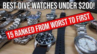 Best Dive Watch under $200 15 Ranked Worst to First