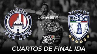 Resumen y Goles  San Luis vs Pachuca  Liga BBVA MX  Grita México C22 - Cuartos de Final IDA