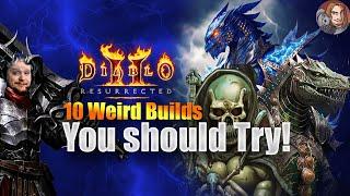 10 Weird Builds To Try In D2R Season 6 Links In Description