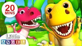 We are the Dinosaurs Dinosaur Dance & more Fun Kid Songs and Nursery Rhymes by Little Angel