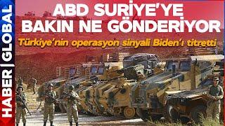 BU KADARINA PES Türkiyenin Operasyonunu Duyan ABD Bakın Suriyeye Ne Gönderdi