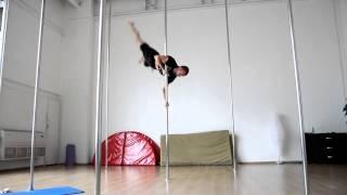 Pole tricks from simple to advanced