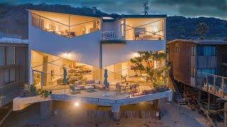 The Amazing Krause House by John Lautner. Beautiful interior with a spiral stair