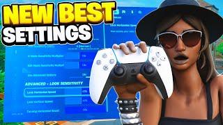 NEW Best Controller SETTINGS + Sensitivity for Console Players