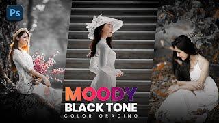 Unlocking the Secrets of Dark Cinematic Presets  Moody Black Tone  Photoshop Tutorial