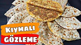 Lahmacun Tadında Kıymalı Gözleme  Mayasız Tarifler