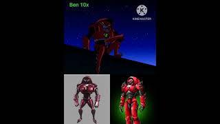 Ben 10 normal andromeda galaxy aliens vs real life vs 3d model #short #viral #trending #short