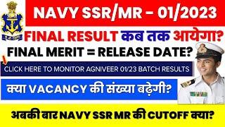 Indian Navy SSR MR Final Merit List Update 2023  Navy Official Monitor Result  Navy SSR MR Cutoff