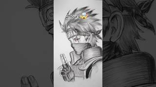 how to draw Kakashi  Kakashi Hatake