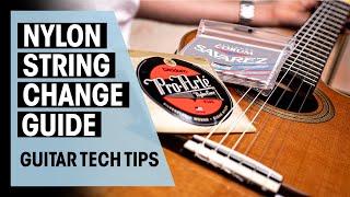 How to Change Strings on Classical Guitar  Guitar Tech Tips  Ep. 22  Thomann