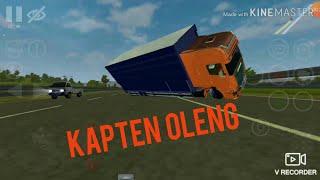 Mod kapten oleng bussid oleng parah Scania wingbox