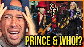 Rapper FIRST time REACTION to While My Guitar Gently Weeps W PRINCE Tom Petty Jeff Lynne