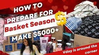 Get Ready For Basket Season  How to prepare for Valentines Basket Stockpile #basketmaking #vday2024