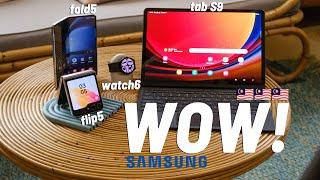  Hands On with Samsungs Latest Devices  Galaxy Z Flip 5 Z Fold 5 & More