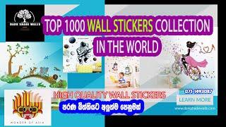 Best 1000 Wall Stickers Design Ideas  3D Wall Stickers  Top Wallstickers  Sri lanka  Kids Walls