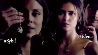 The Vampire Diaries 8x07 Damon remembers Elena and kills Sybil