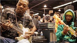 NAMM 2016 Eric Gales & Mono Neon Live At The Dunlop Booth