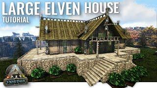 ARK How to Build a Large Elven House  Fjordur - Tutorial