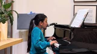 Olivia Rodrigo Vampire Cover by 9 Year Old Melina Aghili Practice Update