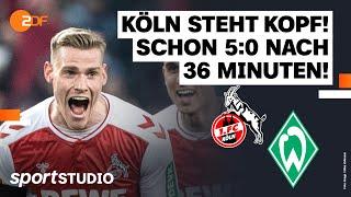 1. FC Köln – Werder Bremen Highlights  Bundesliga 16. Spieltag 202223  sportstudio