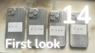 iPhone 14 REAL PHOTOS First look at all 4 models