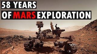 58 Years Of Mars Exploration In 14 Minutes
