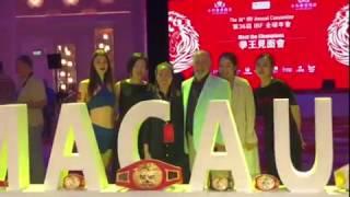 The 36th IBF Annual Convention  12 famous champions met in Macau