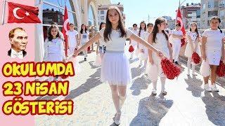 OKULUMDA 23 NİSAN ÇOCUK BAYRAMINI KUTLADIK  ŞİİRLER OYUNLAR YENİ OKULUM Eğlenceli Çocuk Videosu BF