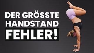 Der größte Handstand Fehler Tue das nicht Handstand richtig lernen in 3 Schritten behebst