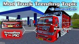 Share Mod Truck Trending Topic  Truck Trending Topic Bandung Auto Fest 2020  Mod Bussid Terbaru