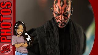 Sideshow Darth Maul Photo Gallery In-Hand Photos